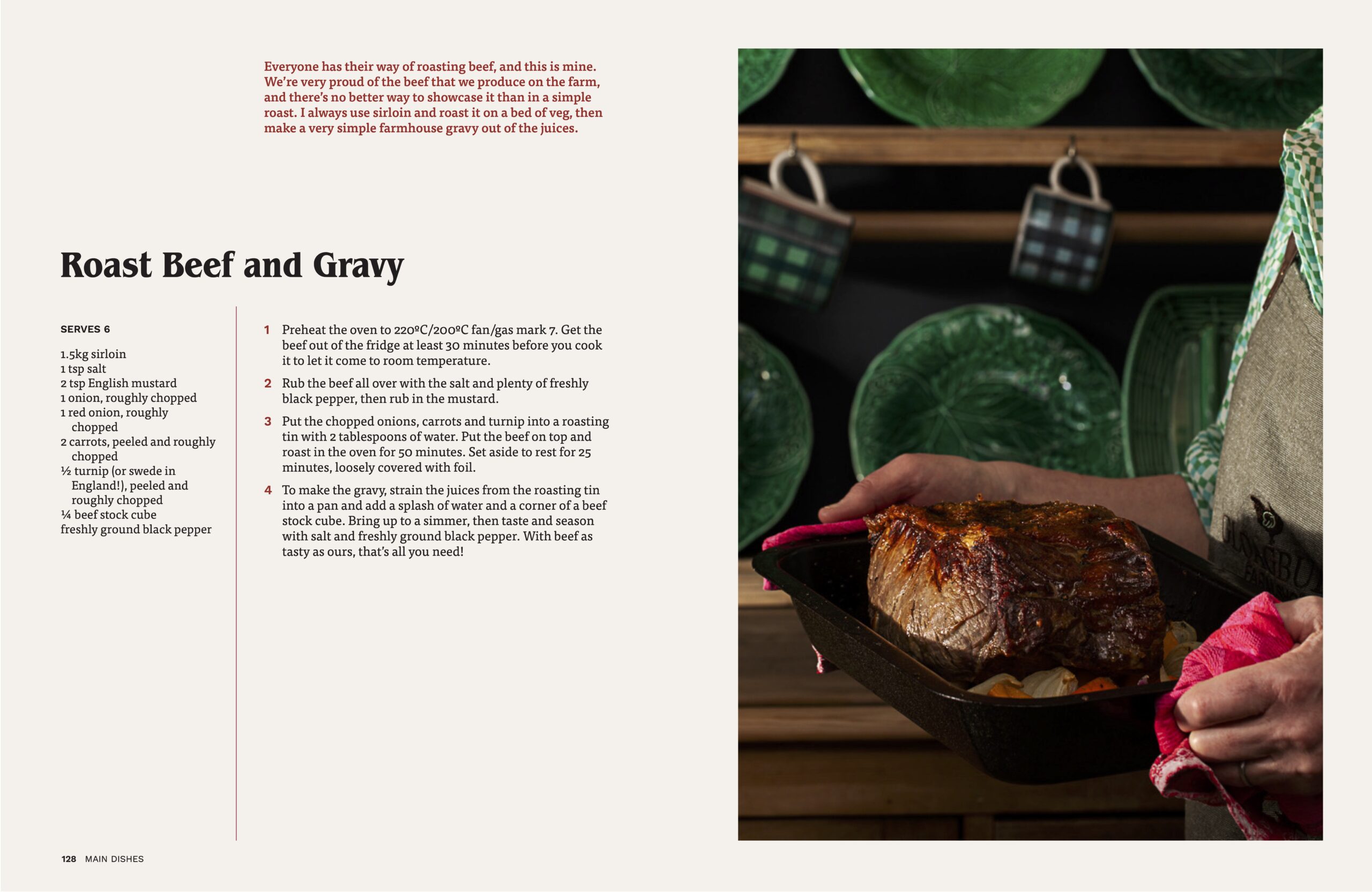 Roast beef and gravy recipe
